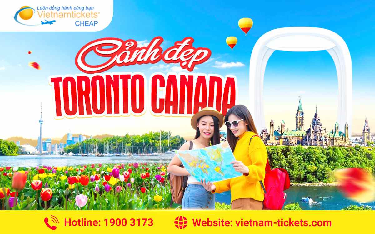 Cảnh đẹp Toronto Canada khám phá thành phố bên bờ hồ Ontario