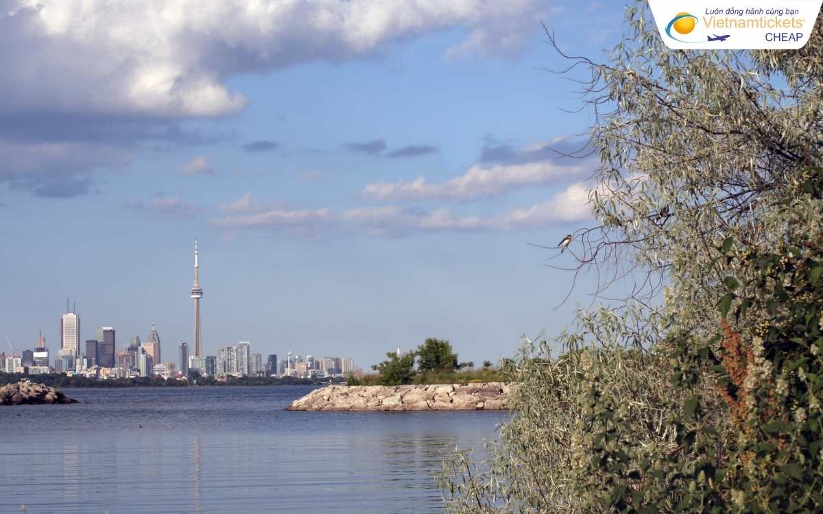 Humber Bay Park góc chụp ảnh hoàng hôn tuyệt đẹp