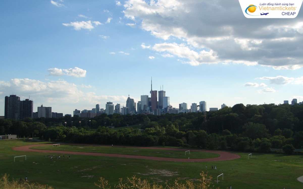 Riverdale Park & Trillium Park không gian xanh giữa lòng Toronto
