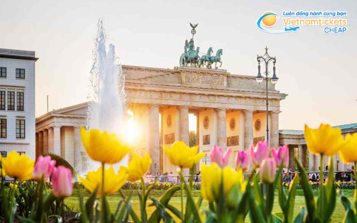 Vẻ đẹp mùa xuân ở Berlin