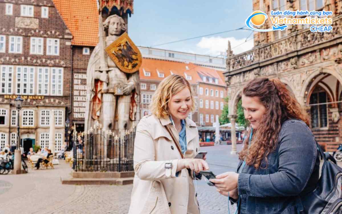 Mùa thu Bremen có thời tiết đẹp