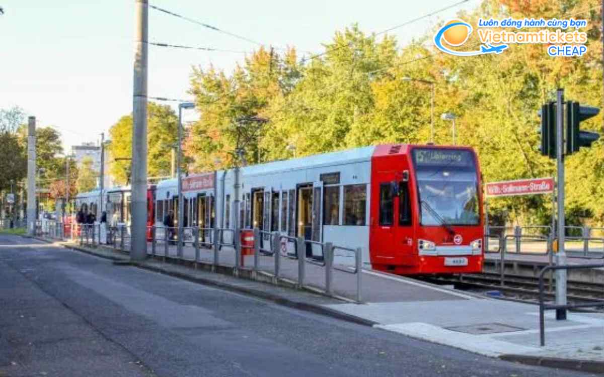 Đi lại ở Cologne bằng phương tiện công cộng