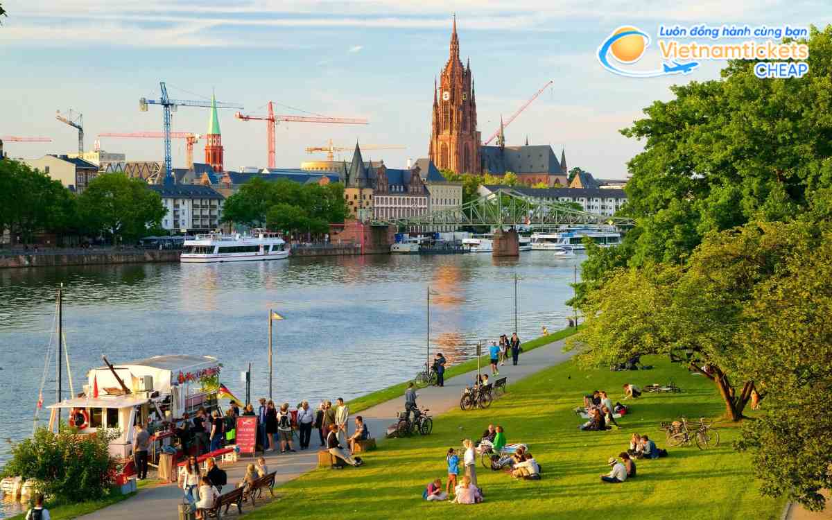 Khám phá cảnh quan bảo tàng Museumsufer