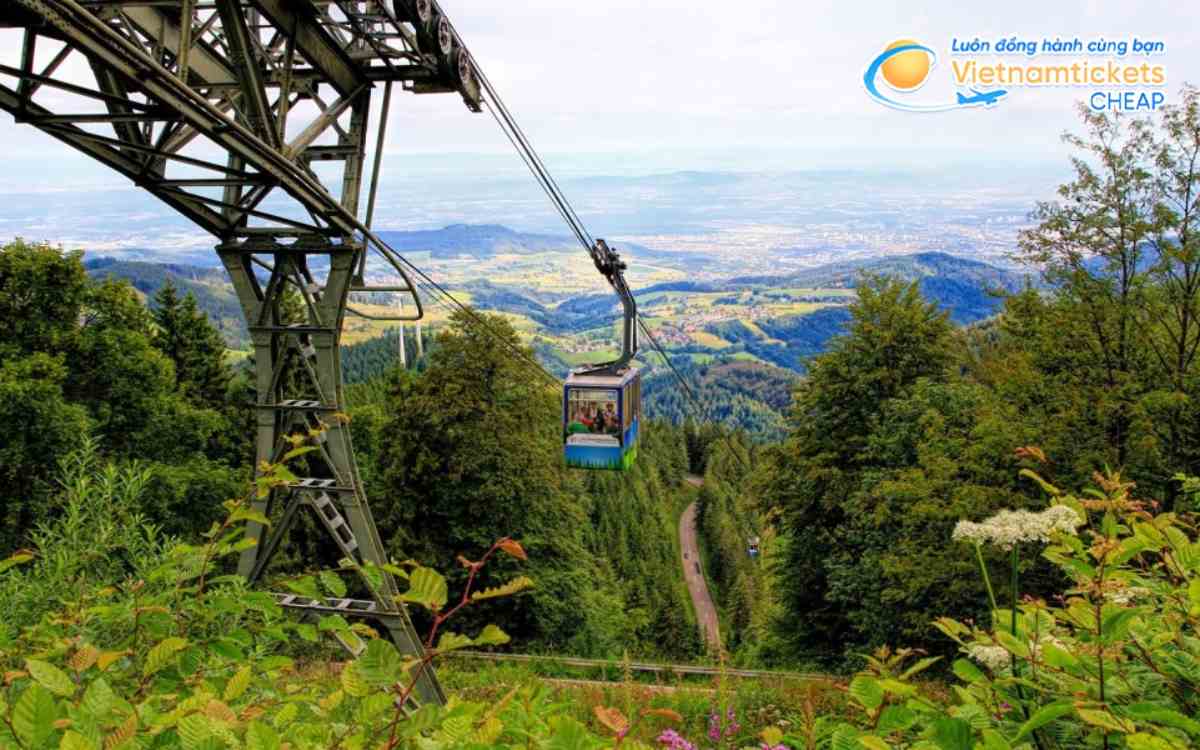 Chinh phục ngọn núi Schauinsland