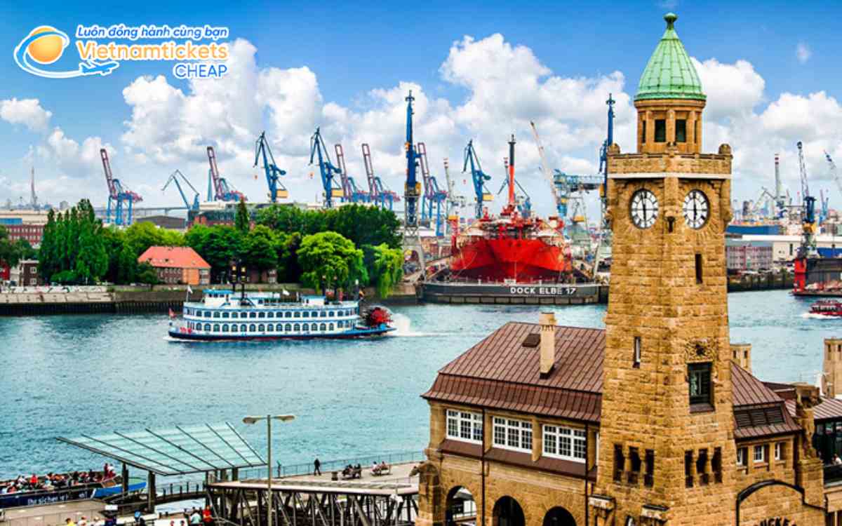 Du lịch Hamburg-thành phố cảng sôi động nhất nước Đức