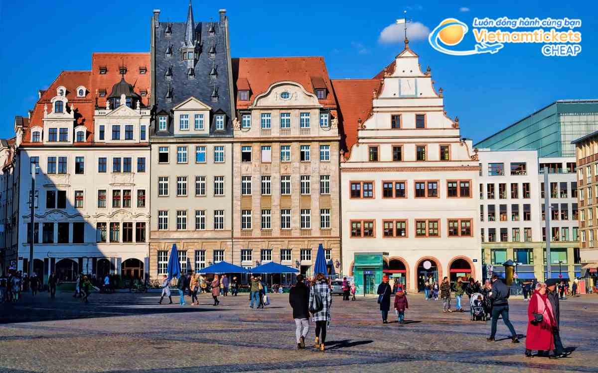 Quảng trường Marktplatz Leipzig