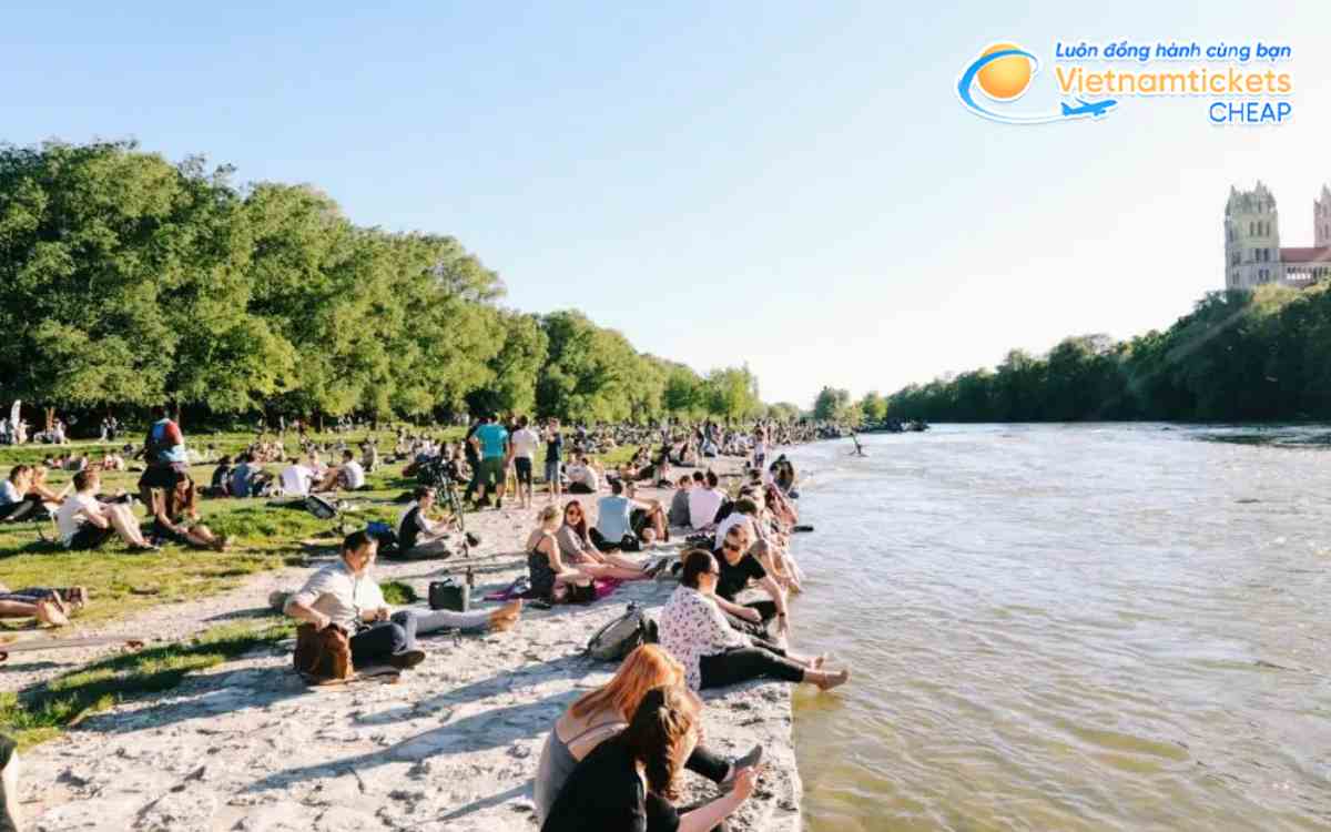 Khí hậu mùa hè Munich rất thuận lợi để du lịch