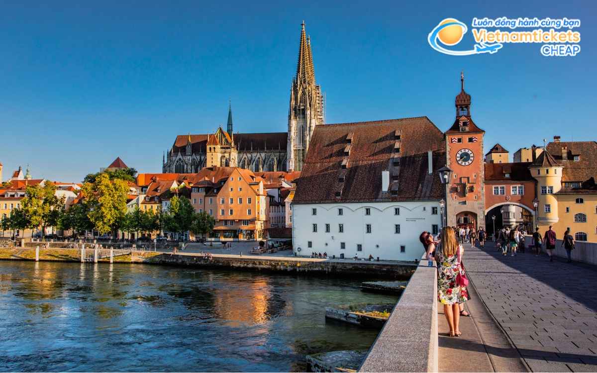 Khu phố cổ Regensburg