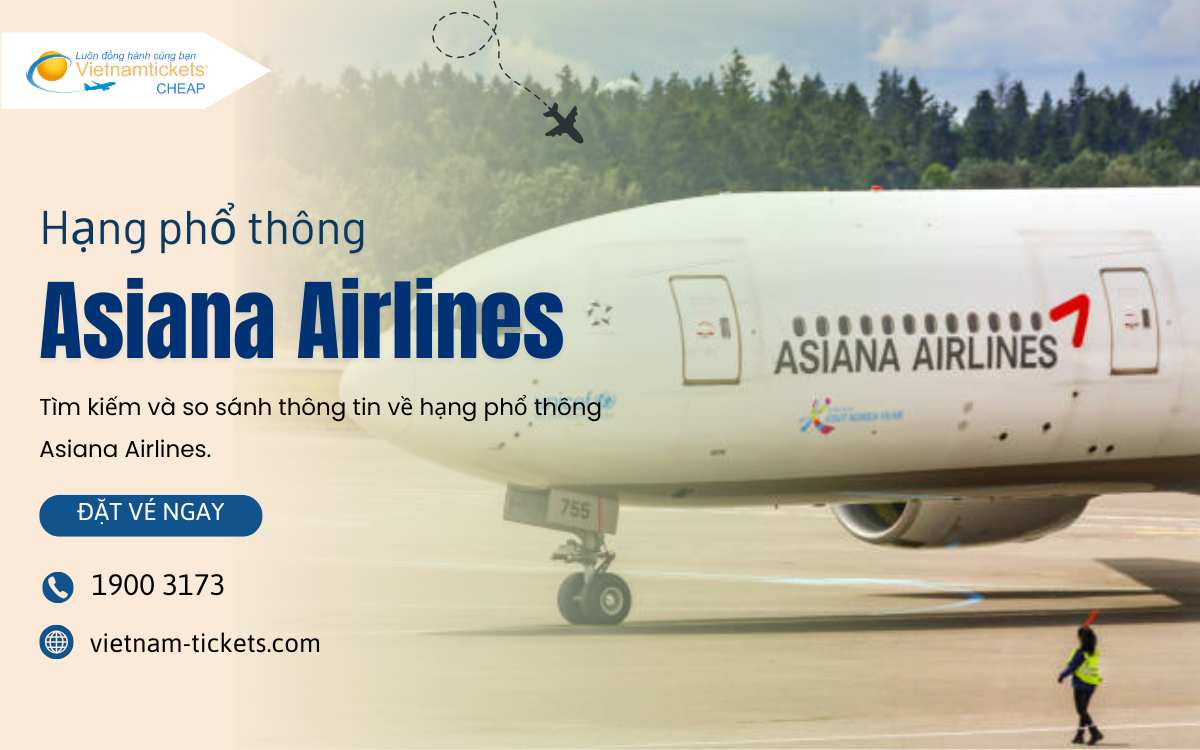 Hạng phổ thông Asiana Airlines