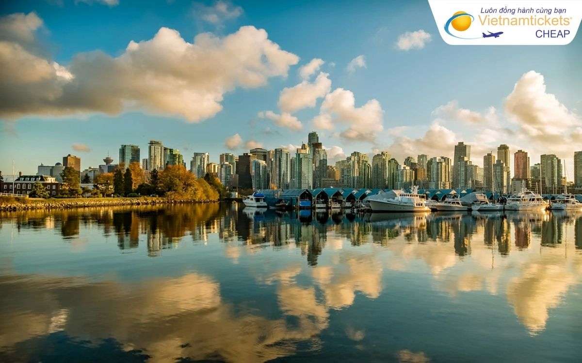 So sánh múi giờ Vancouver và Việt Nam