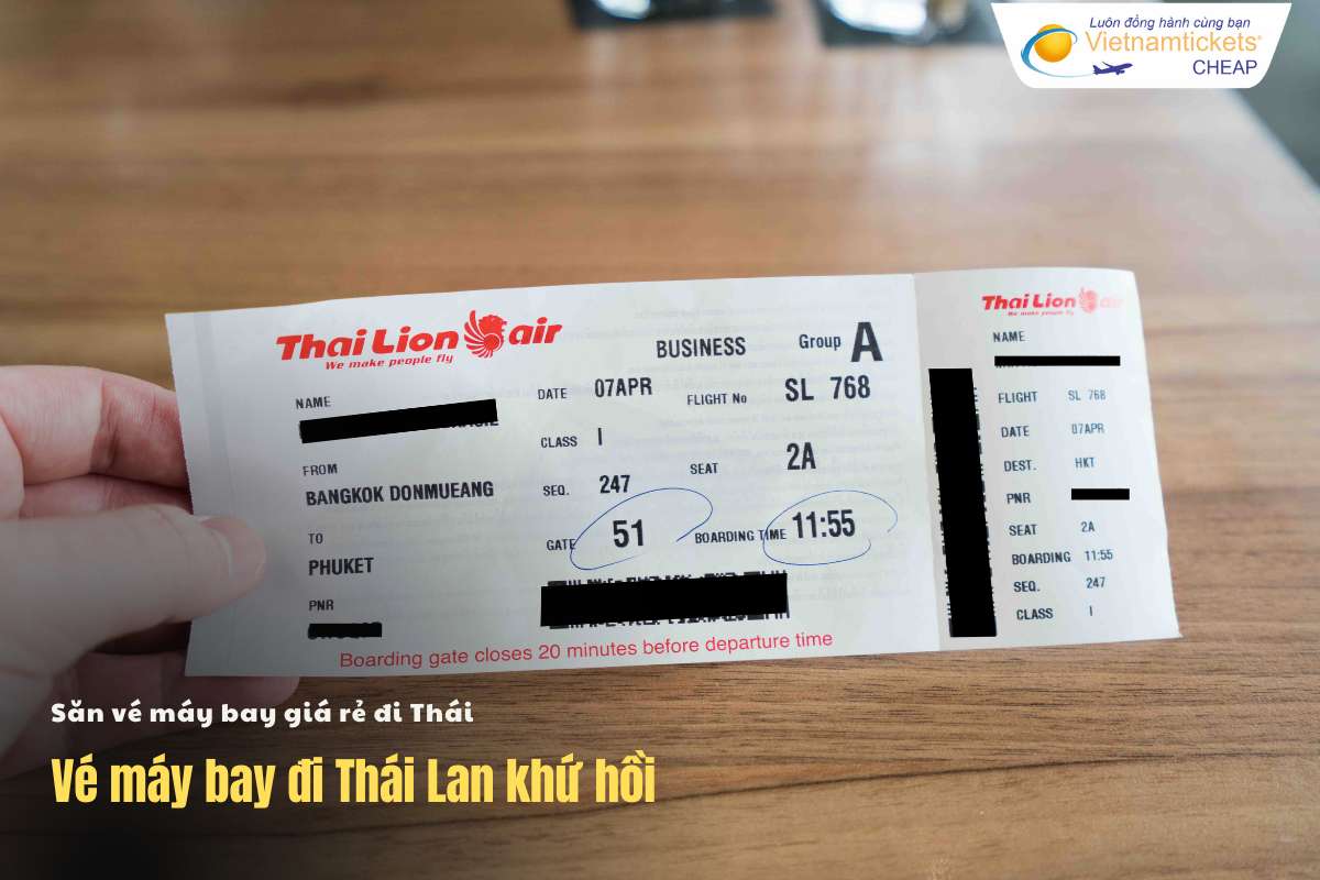 Săn vé máy bay giá rẻ đi Thái