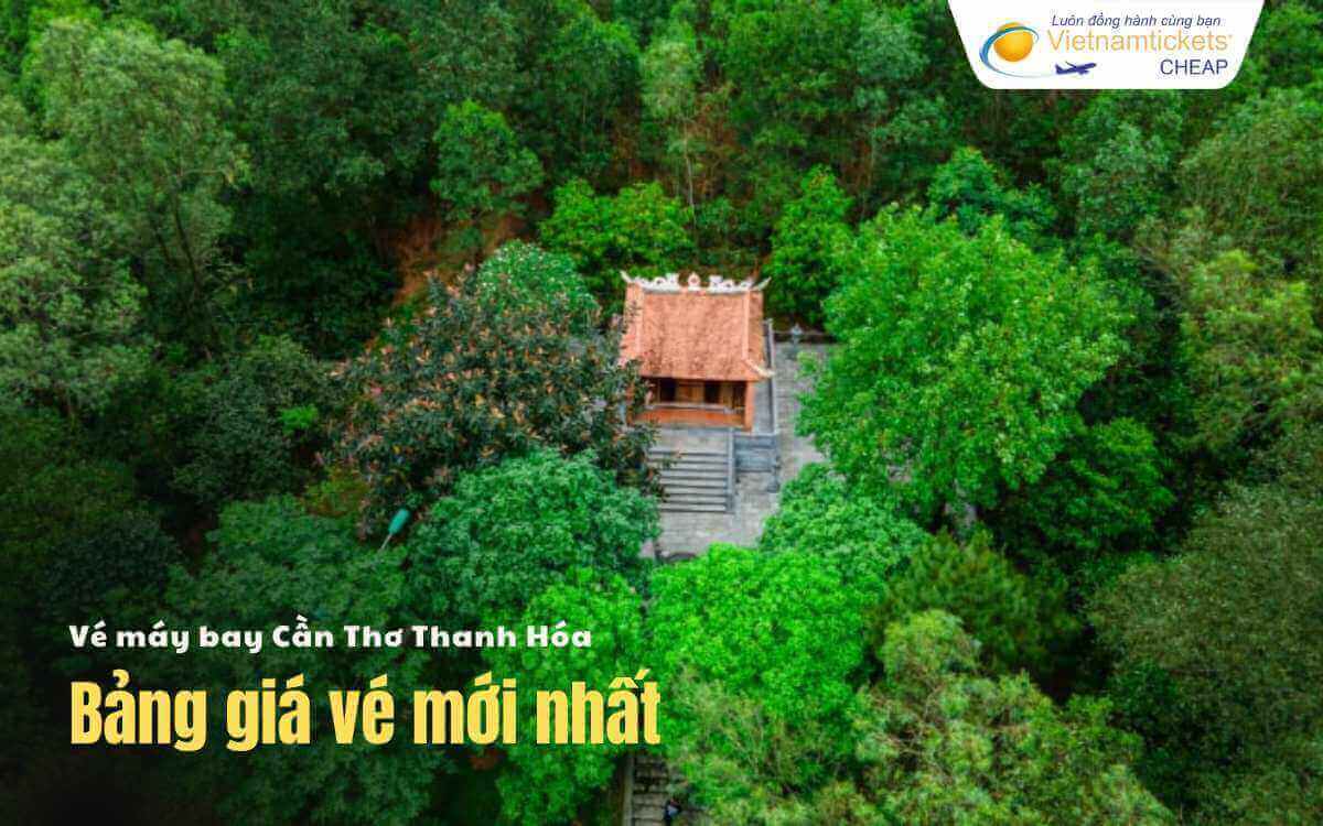 Bảng giá vé máy bay Cần Thơ Thanh Hóa