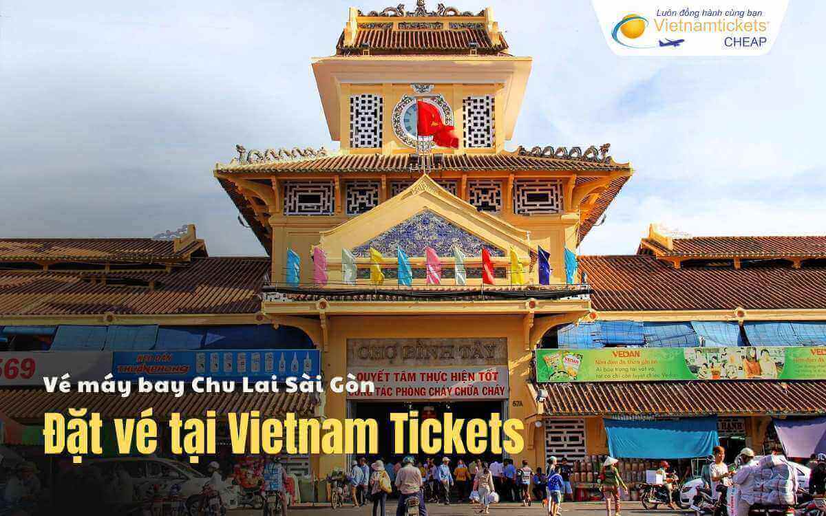 Ưu đãi vé máy bay Chu Lai Sài Gòn