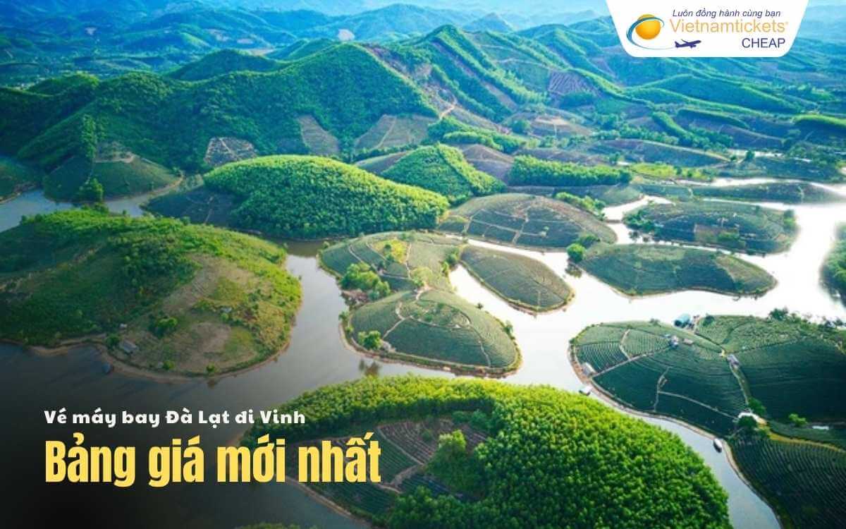Giá vé máy bay Đà Lạt đi Vinh
