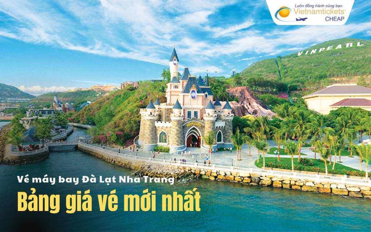 Bảng giá vé máy bay Đà Lạt Nha Trang