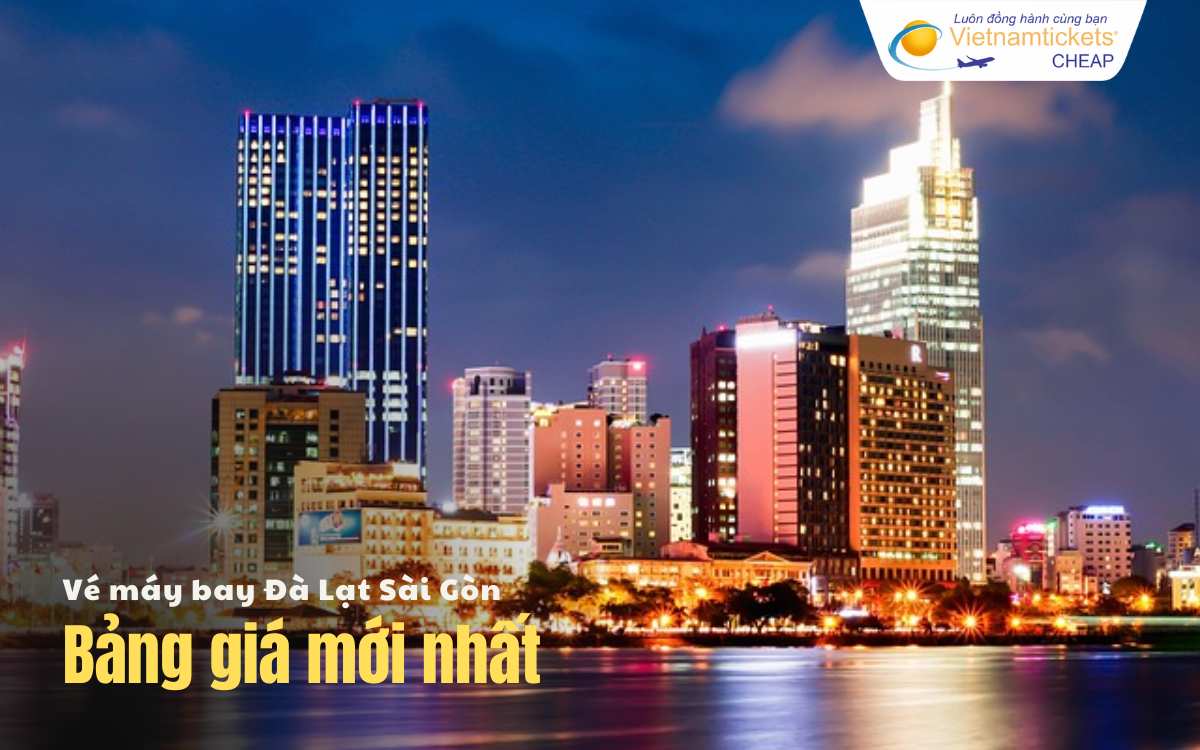 Giá vé máy bay Đà Lạt Sài Gòn