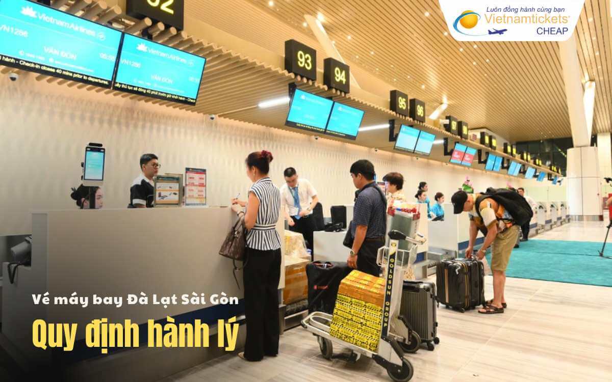 Quy định hành lý Đà Lạt Sài Gòn