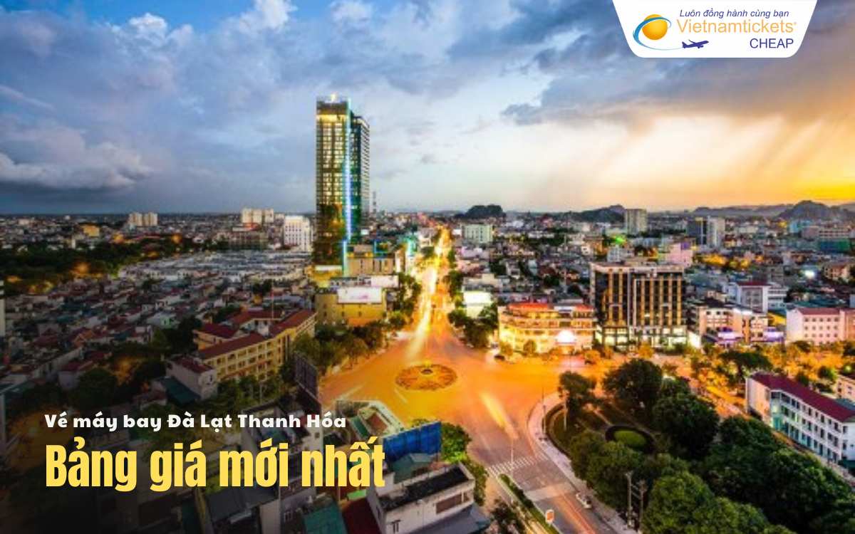 Giá vé máy bay Đà Lạt Thanh Hóa