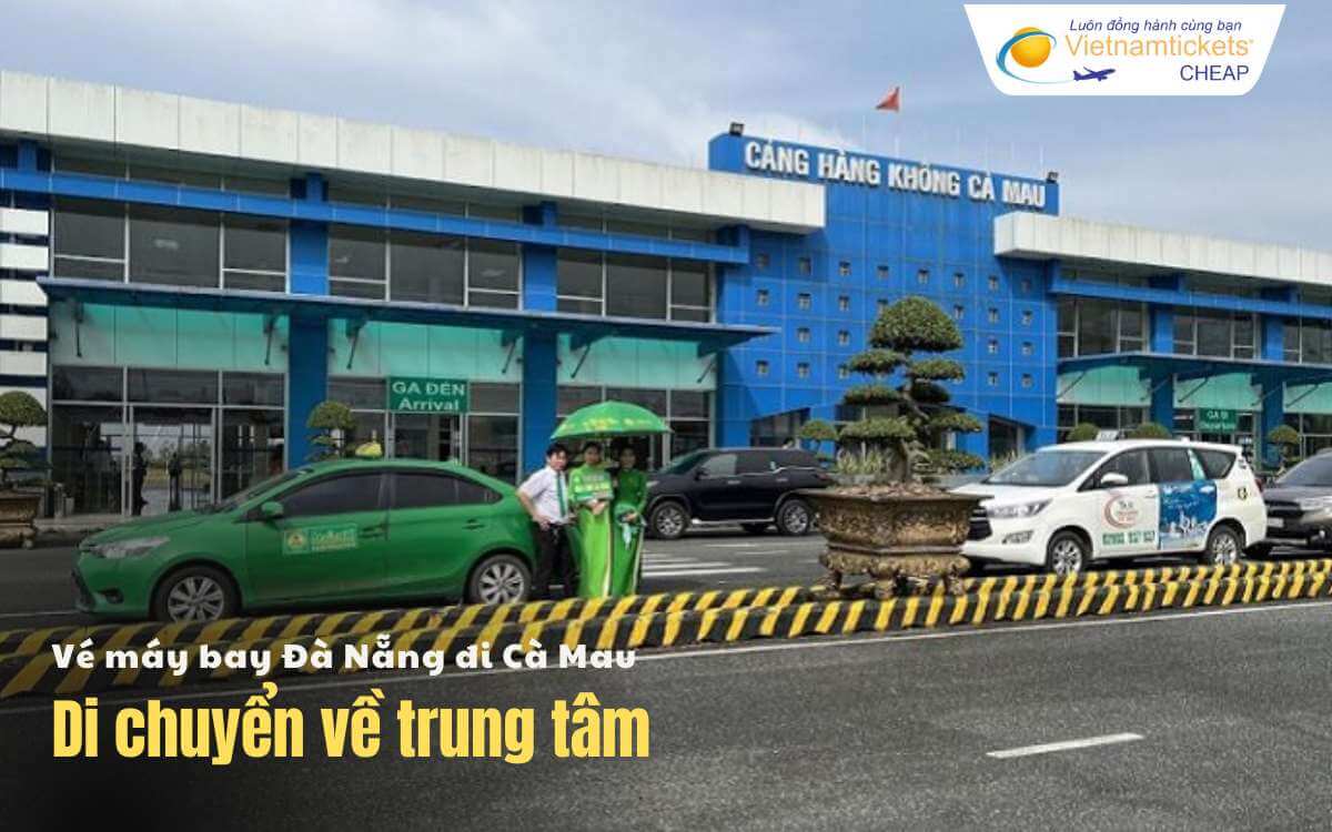 Phương tiện di chuyển chặng Đà Nẵng Cà Mau