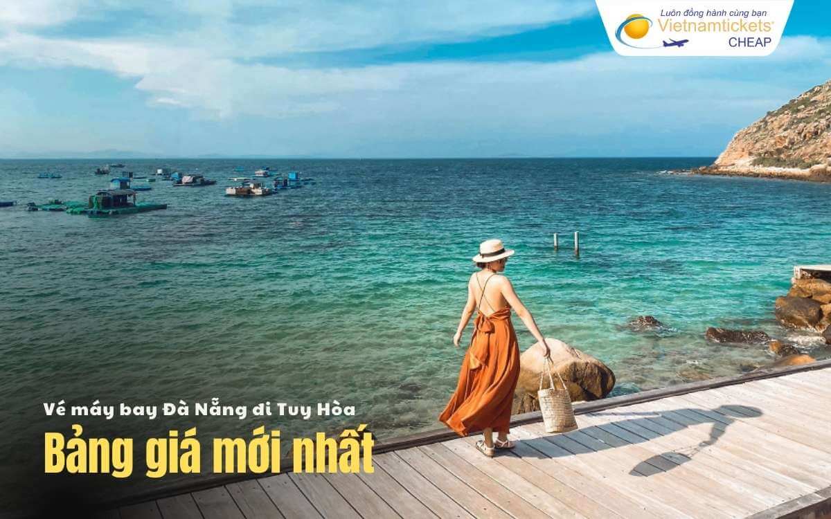 Giá vé máy bay Đà Nẵng đi Tuy Hòa