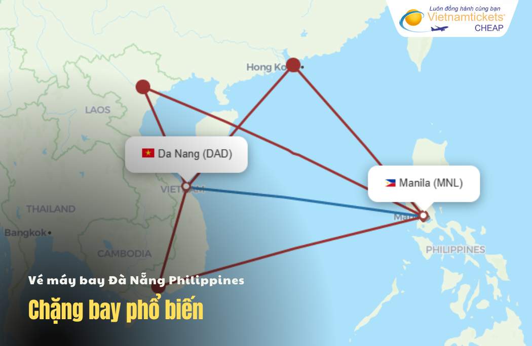 Chặng bay Đà Nẵng Philippines