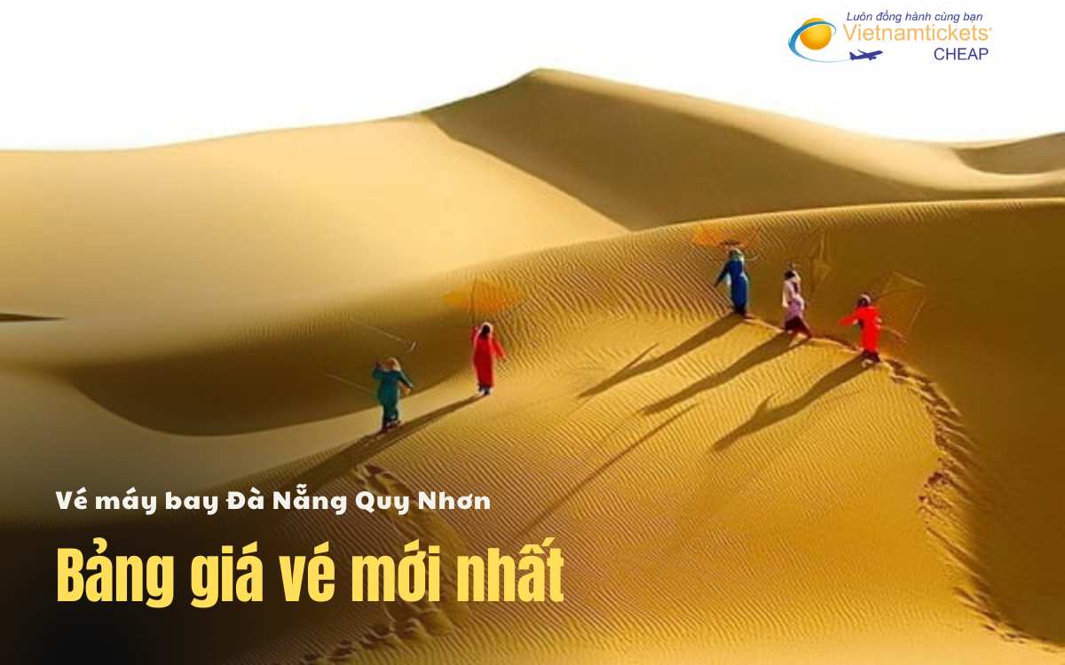 Bảng giá vé máy bay Đà Nẵng Quy Nhơn