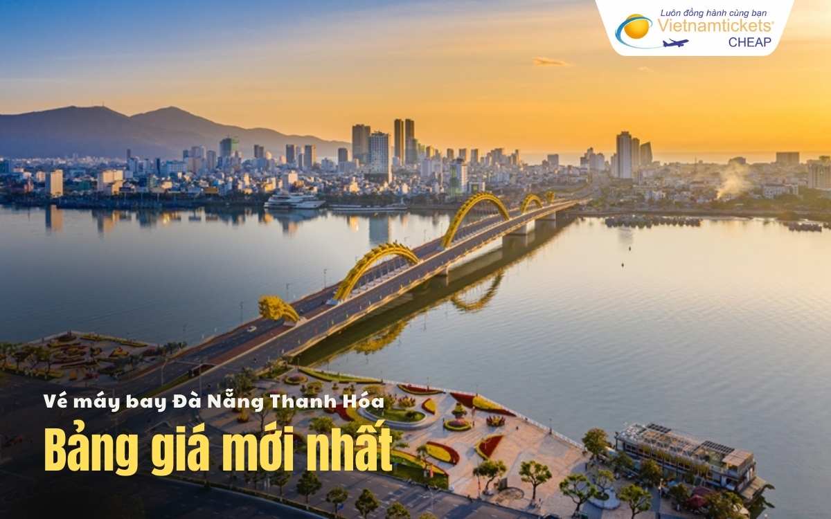 Bảng giá vé máy bay Đà Nẵng Thanh Hóa