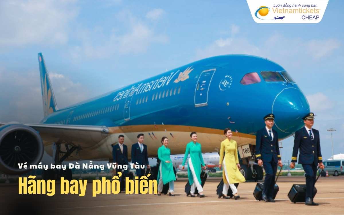 H&atilde;ng bay chặng Đ&agrave; Nẵng Vũng T&agrave;u