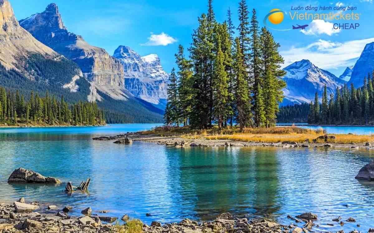 Lựa chọn vé máy bay đi Alberta Canada