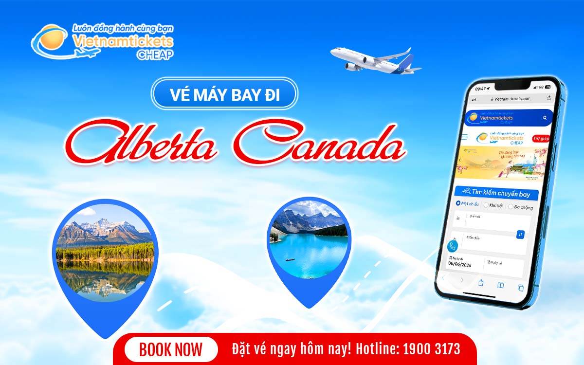Vé đi Alberta
