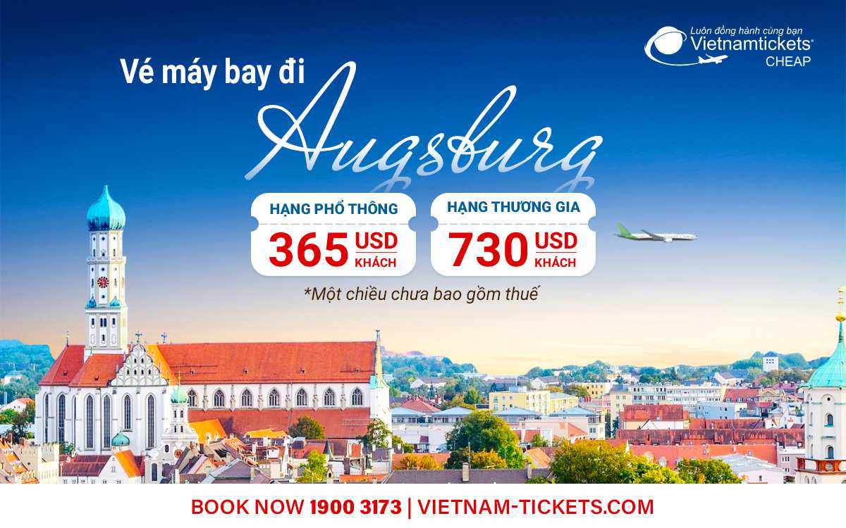 Vé Máy Bay Đi Augsburg