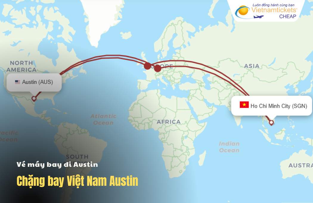 Thông tin chặng bay đi Austin