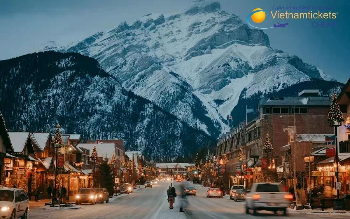 Kinh nghiệm săn vé bay đi Banff giá rẻ