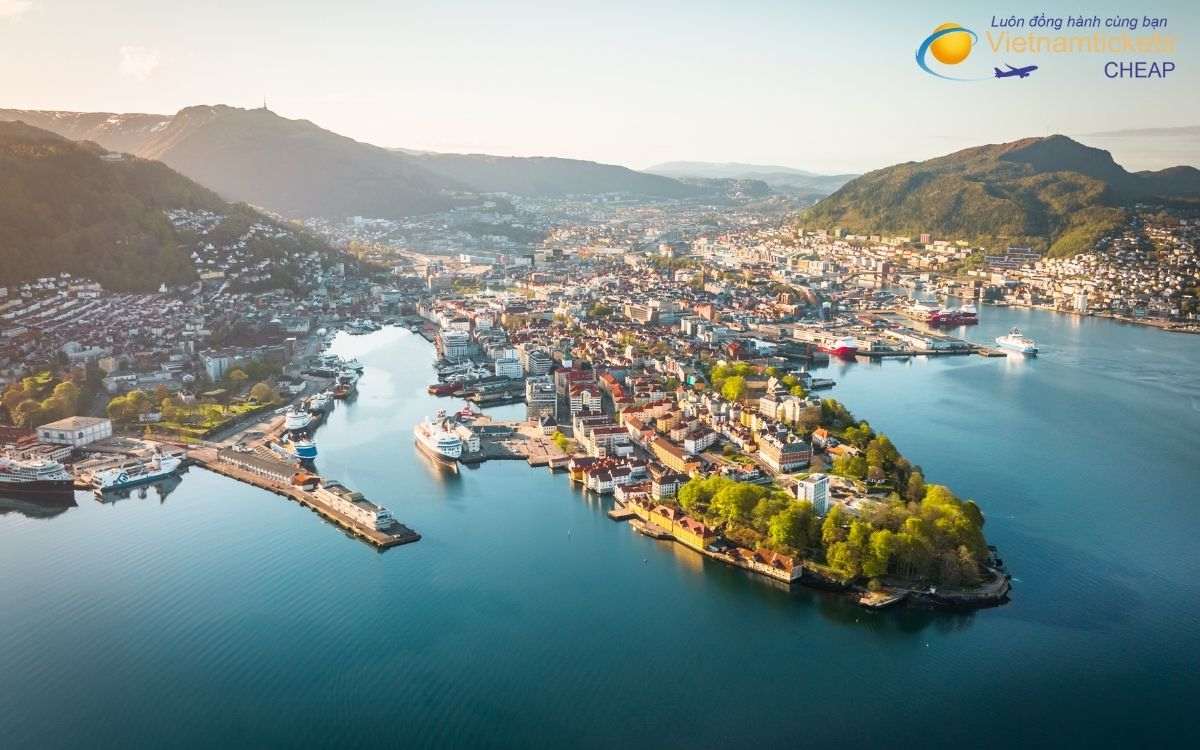 Giá vé máy bay đi Bergen