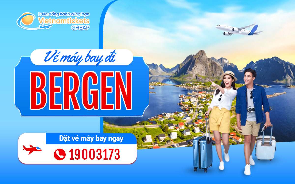 Vé máy bay đi Bergen