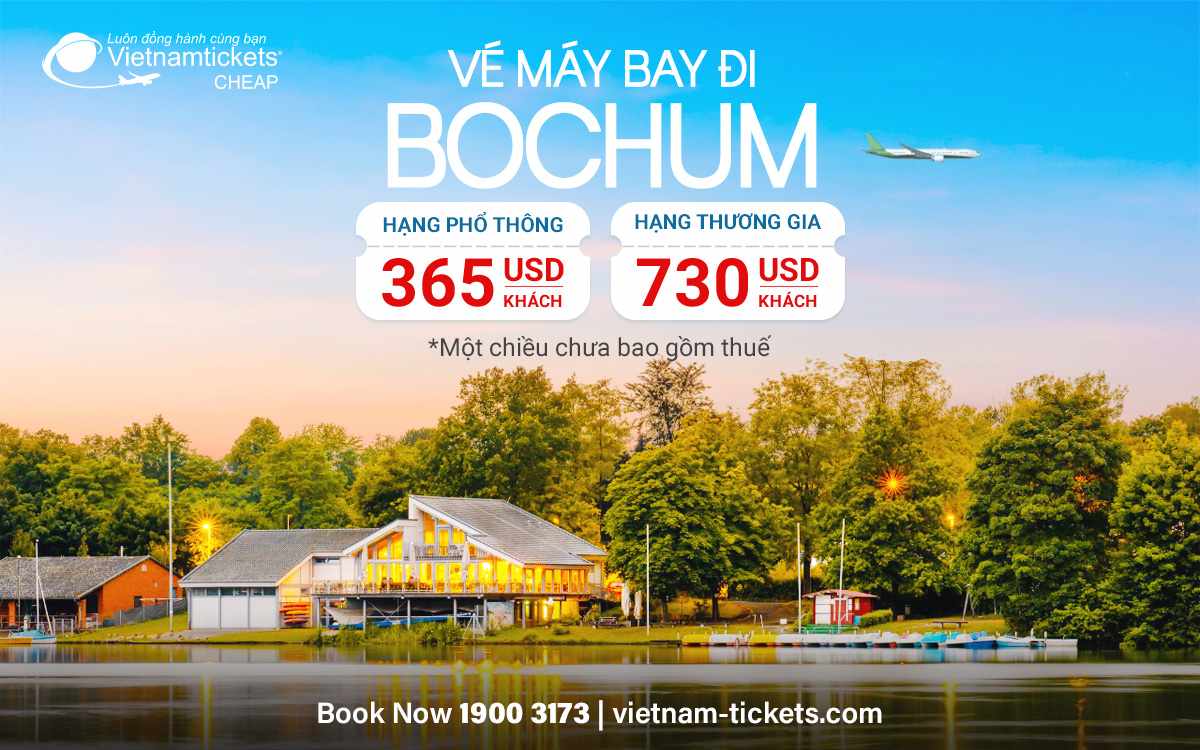 Vé Máy Bay Đi Bochum