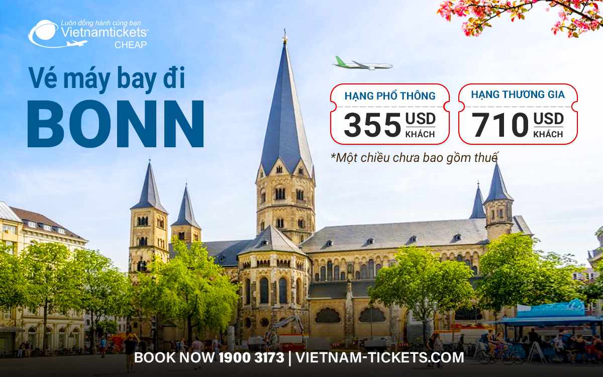 Vé Máy Bay Đi Bonn