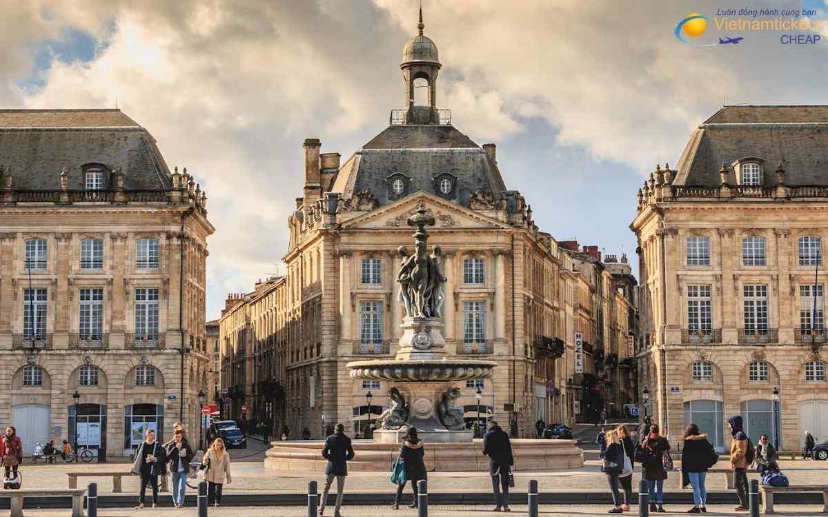 Lịch bay và hãng nào bay tới Bordeaux