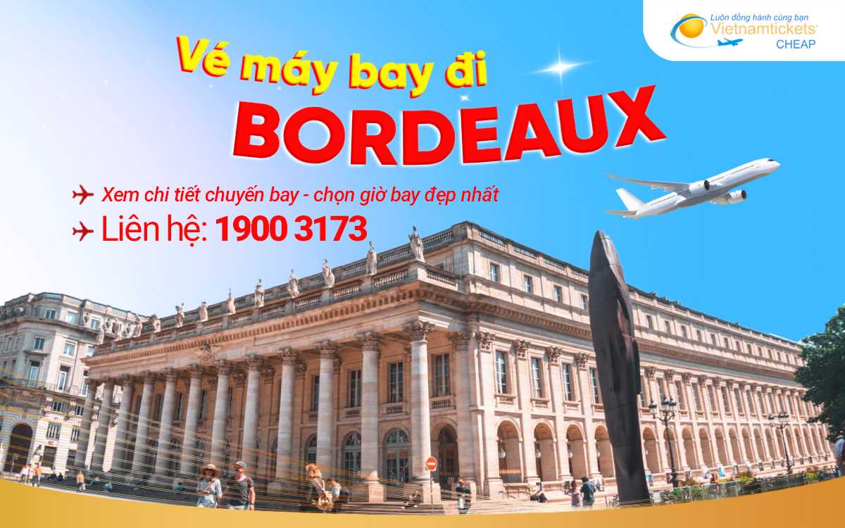 Vé đi Bordeaux