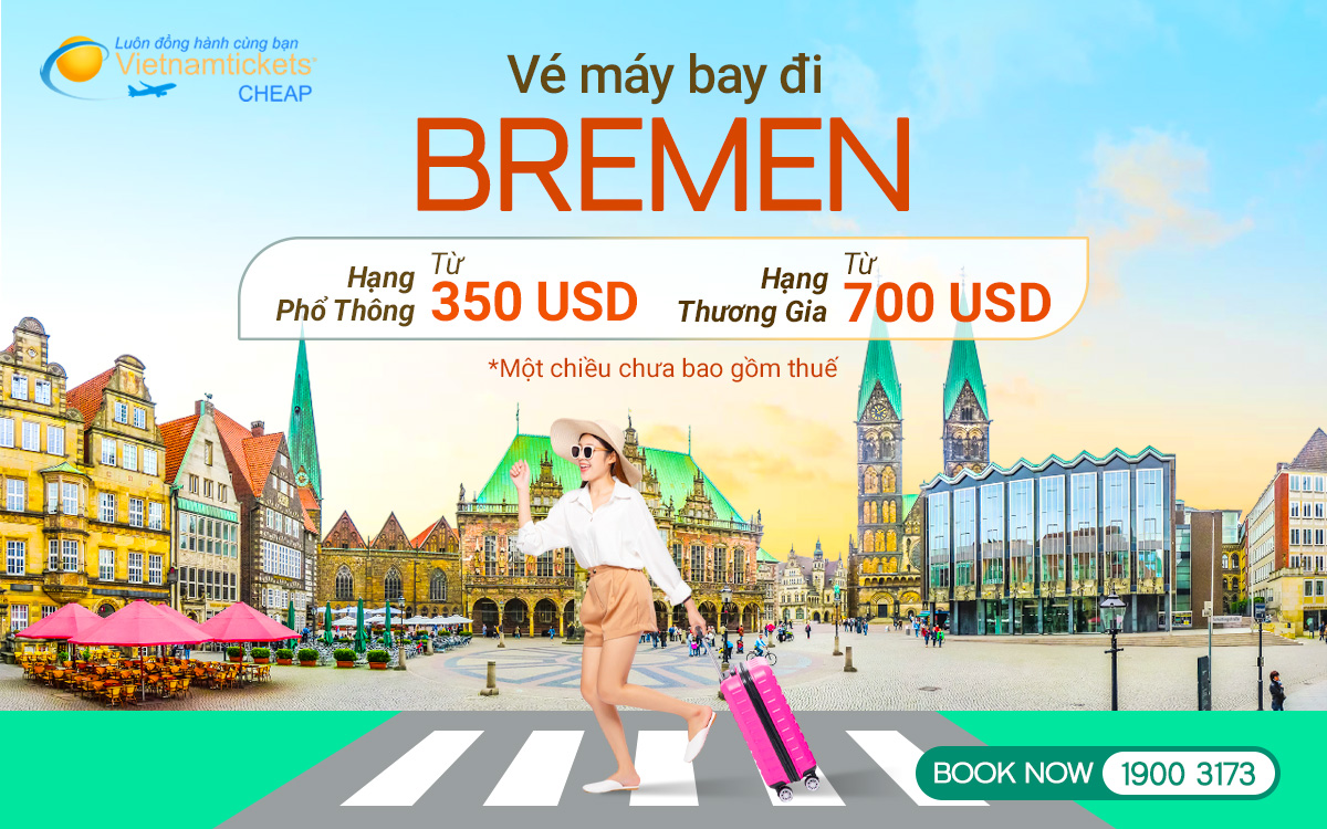 Vé Máy Bay Đi Bremen
