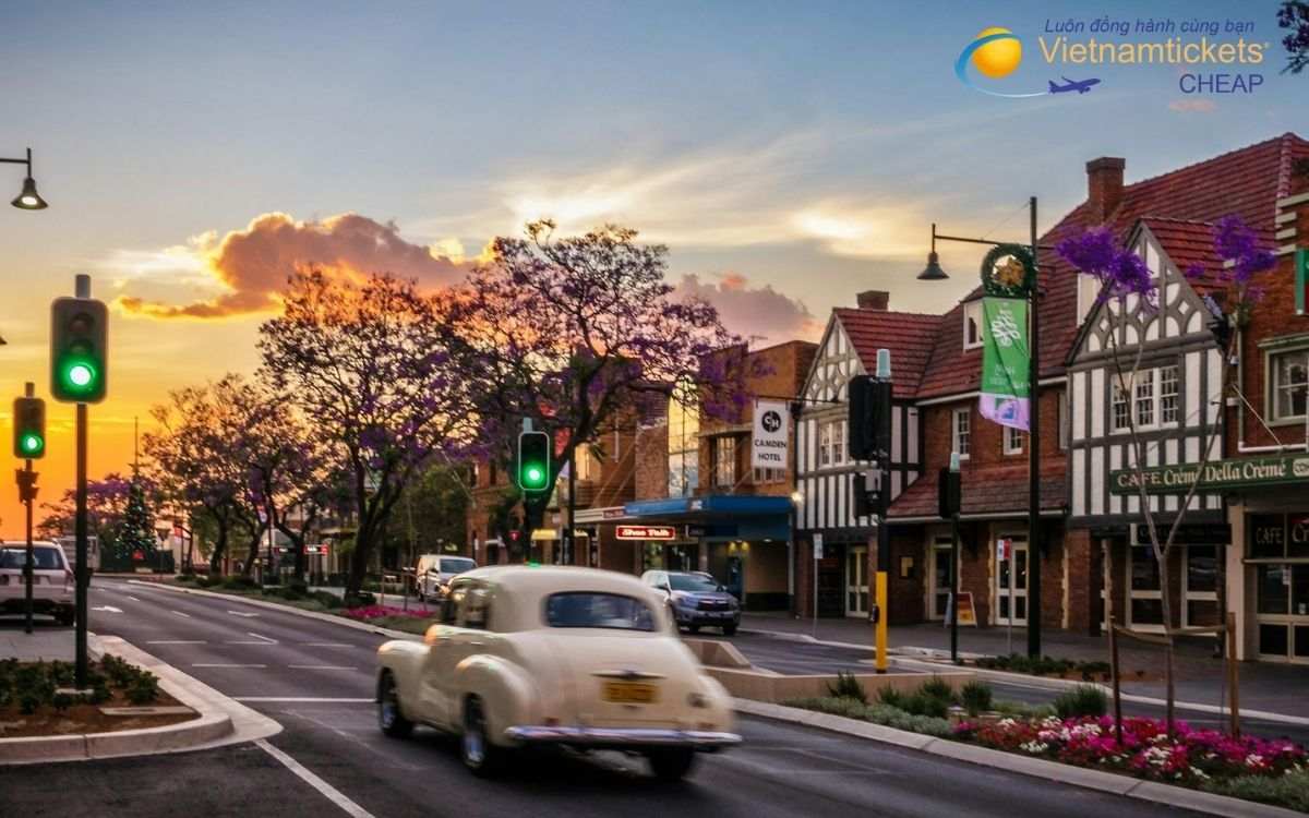 Giá vé máy bay đi Camden