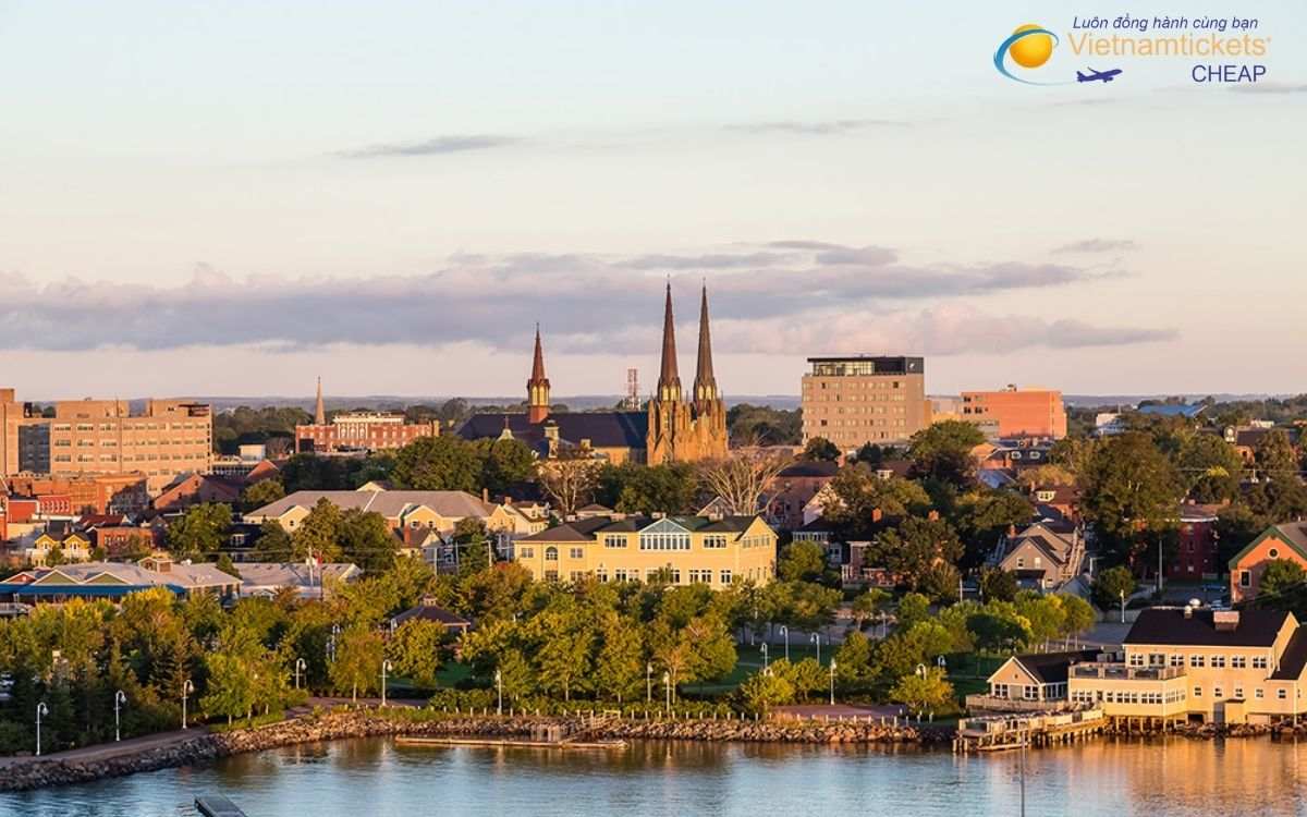 Giá vé máy bay đi Charlottetown