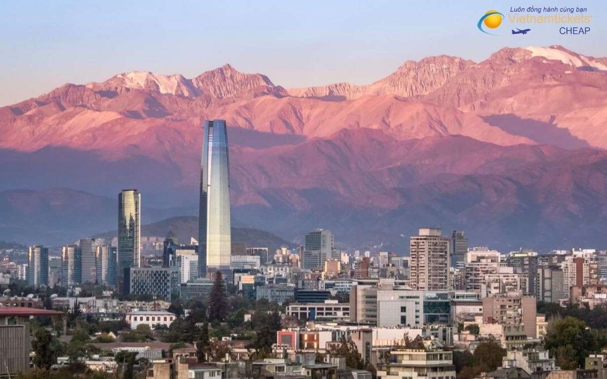 Bay từ Việt Nam đi Chile mất bao lâu