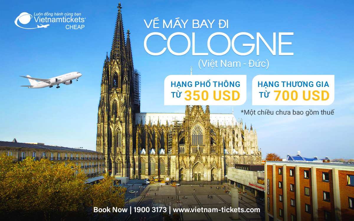 Vé Máy Bay Đi Cologne