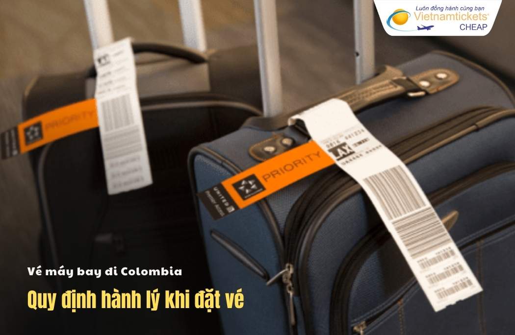 Quy định hành lý đi Colombia