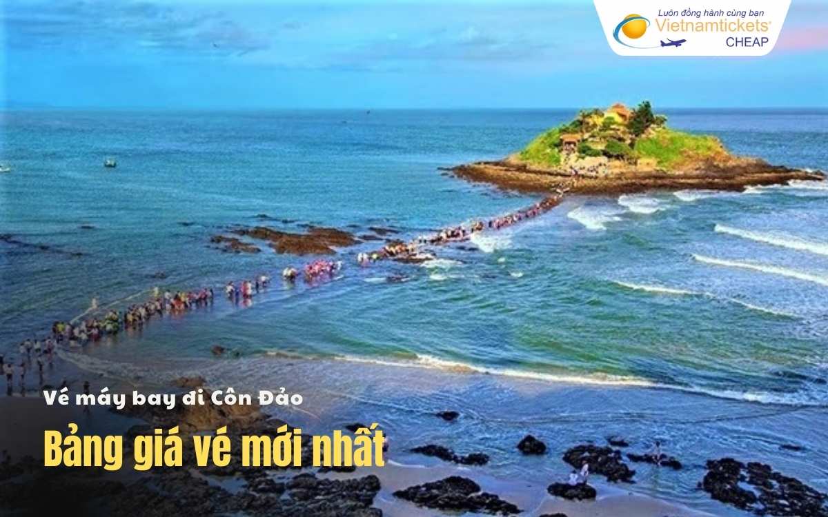 Bảng giá vé máy bay đi Côn Đảo