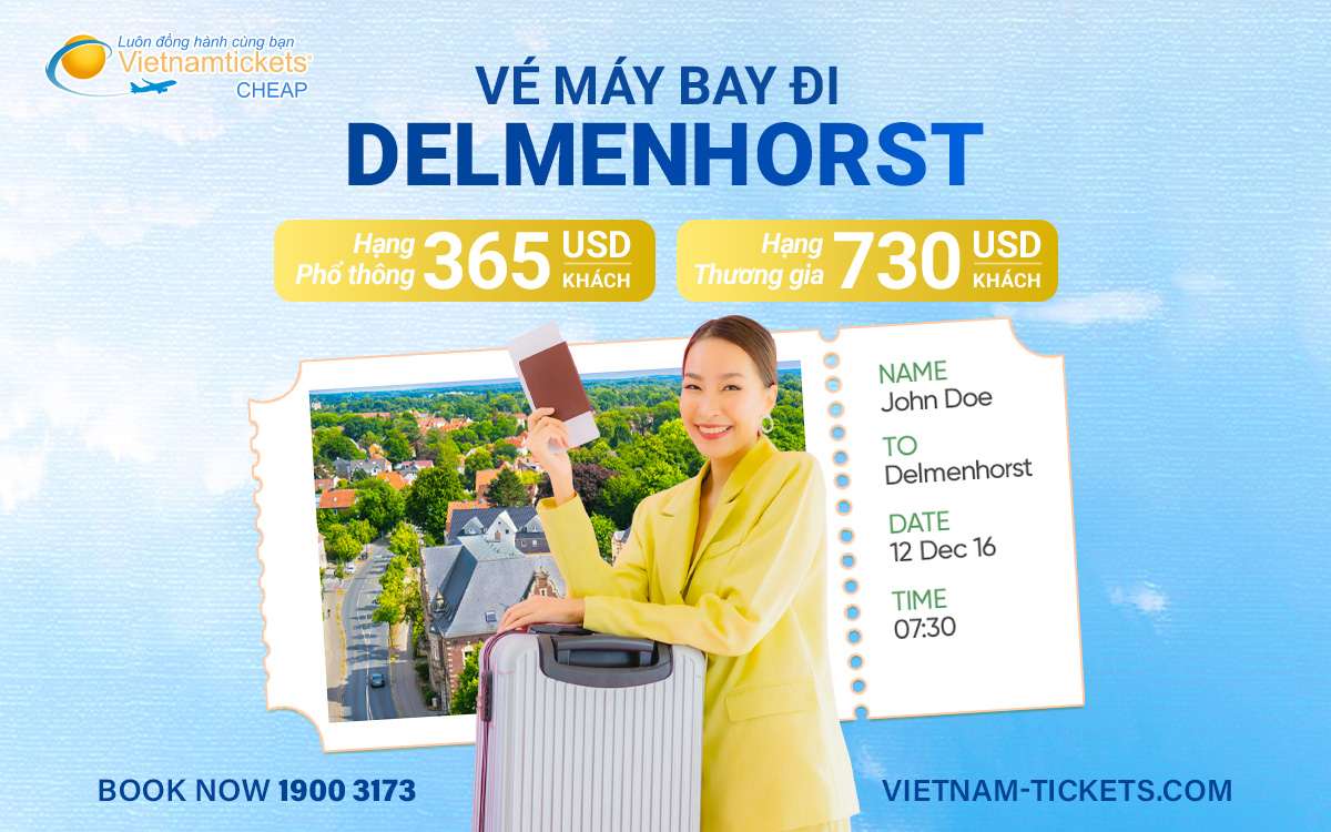 Vé Máy Bay Đi Delmenhorst