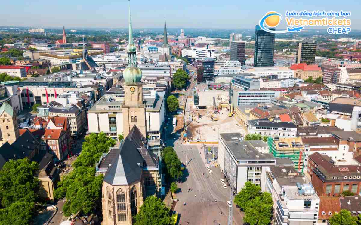 Đặt v&eacute; m&aacute;y bay đi Dortmund rẻ