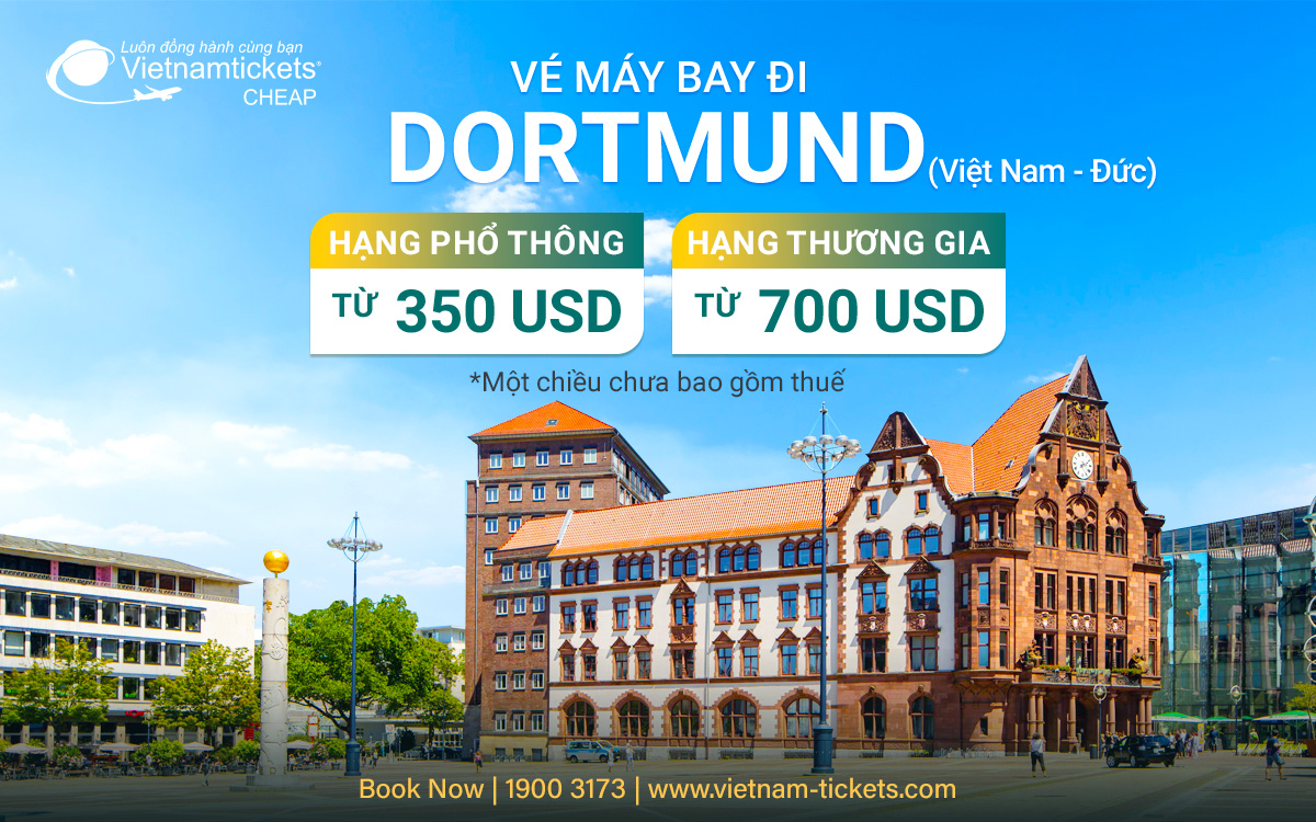 Vé Máy Bay Đi Dortmund