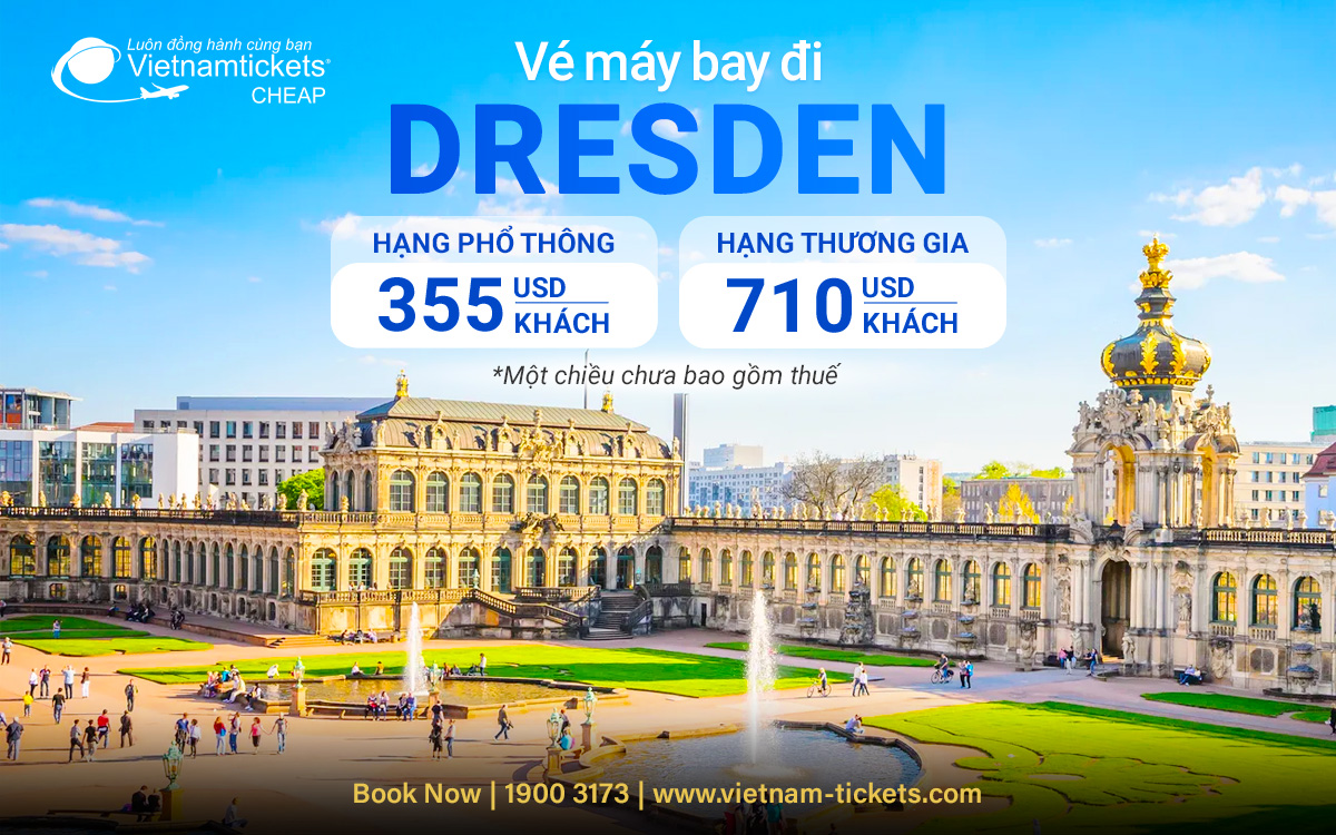 Vé Máy Bay Đi Dresden